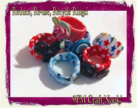 mary s craft nook reduce re use recycle ring tutorial recycled ring ring tutorial easy ts