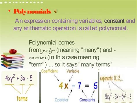 Polynomial Ppt For Class 9