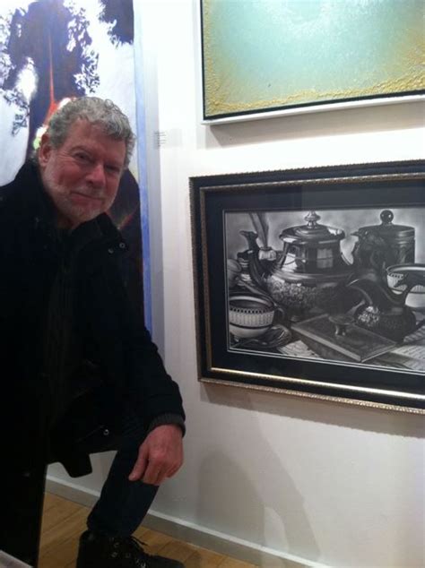 Pencil Artist Jerry Winick With His Drawing Art Kaleidoscope