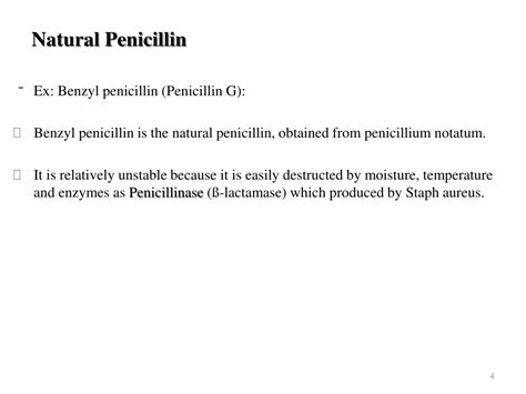 Ppt Antimicrobials 6 Penicillins Powerpoint Presentation Free