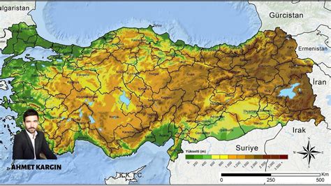 Türkiye Fiziki Haritası Hazırlama 1 Bölüm I ArcGIS YouTube