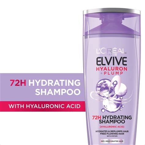 Buy L Oreal Paris Elvive Hyaluron Plump Hydrating Shampoo Paraben Free 13 5 Fl Oz Online At