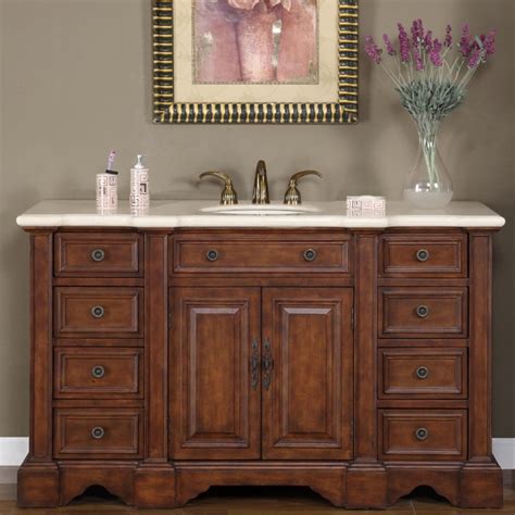 Maybe you would like to learn more about one of these? Silkroad Exclusive 58-inch Marble Stone Top Bathroom ...