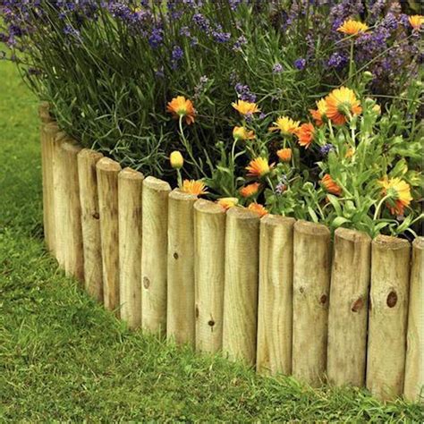 10 Garden Edging Ideas With Wood For An Earthy Garden Garden Lovers Club
