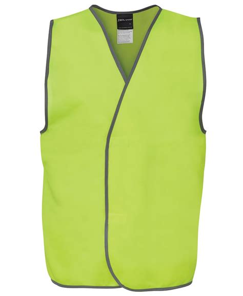 Jbs Wear Hi Vis Safety Vest 6hvsv Workwear