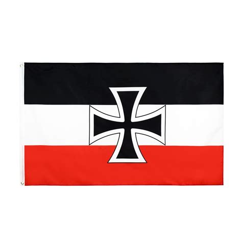 Yehoy Hanging 90 150cm German Empire Dk Reich War Flag For Decoration