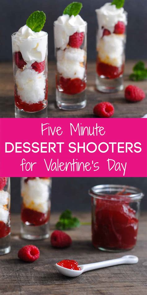 Easy Valentine Dessert Shooters Foxes Love Lemons