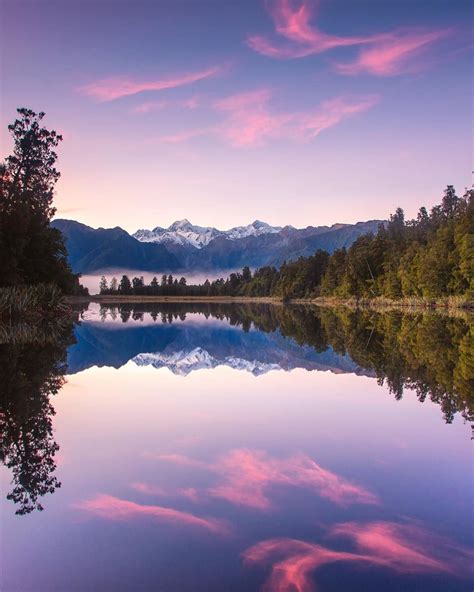 Lake Matheson Westland New Zealand Instagram Photo By Rachstewartnz