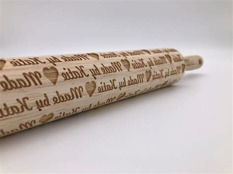 Personalized Rolling Pin Made By Etsy