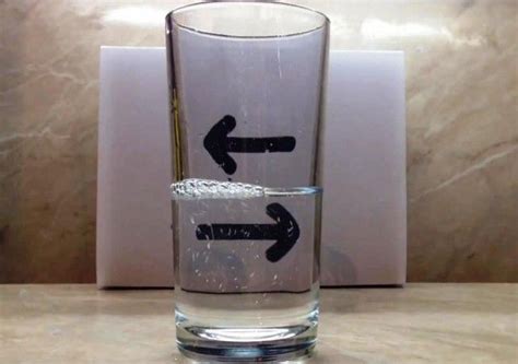 Amazing Water Optical Illusion Wordlesstech Water Experiments