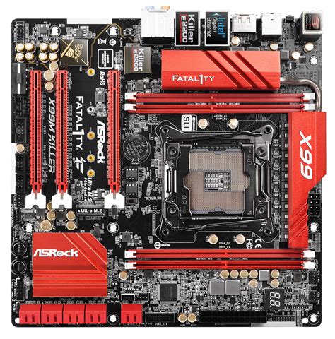 Asrock Readies X99m Killer Fatal1ty Micro Atx Motherboard With A Ton Of