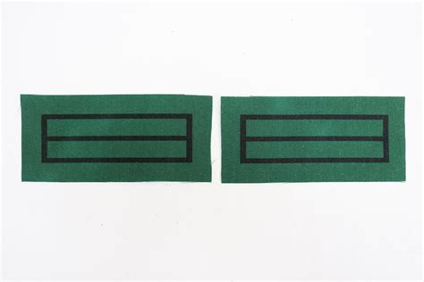 1x Pair Of Wss Scharführer Oberjunker Rank Badges For Camouflage