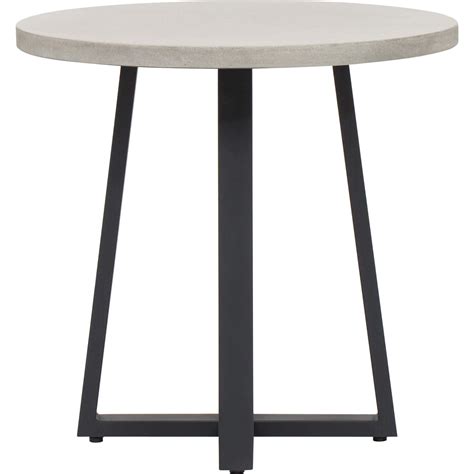four hands cyrus round dining table Cyrus round dining table-48"-grey