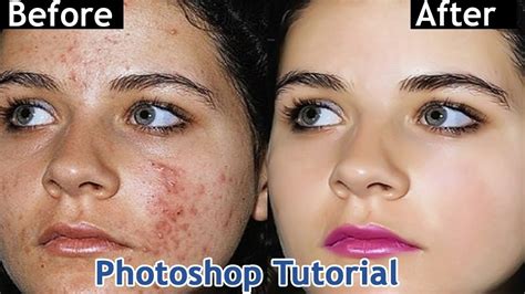 Photoshop Tutorialhow To Quickly Smooth Skin Clean Face And Remove