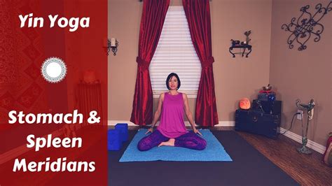 Peristalsis is the movement of food through our intestines. Yin Yoga for Stomach & Spleen Meridians {45 mins} | Hips ...