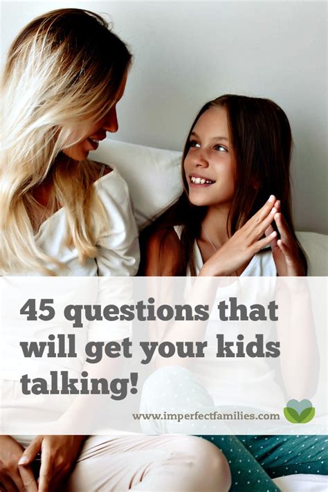 How To Ask Simple Open Ended Questions Kids Really Want To Answer