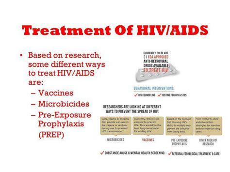 Treatment Of Hiv Aids Hivaids