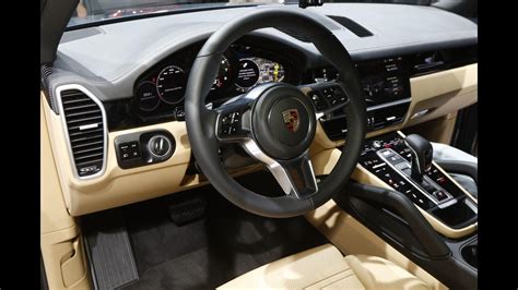 Porsche Cayenne Turbo 2018 Interior Cabinets Matttroy