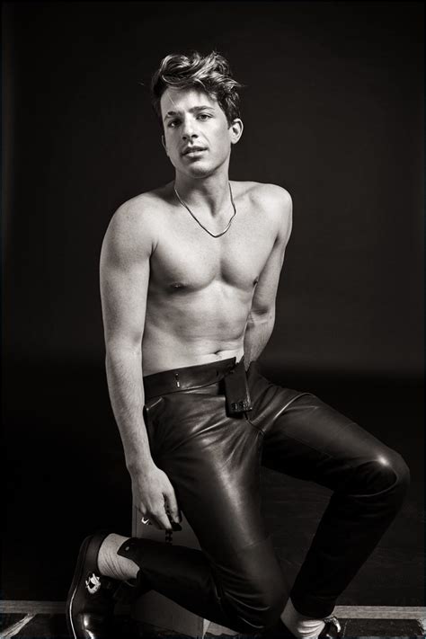 Charlie Puth Flaunt 2018 Cover Photo Shoot Shirtless