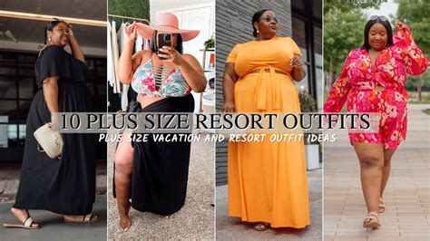 10 plus size vacation and resort outfit ideas for a large belly resort wear from head to curve