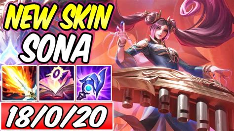 new skin clean sona mid full ap one shot lost chapter pentakill build and runes league of