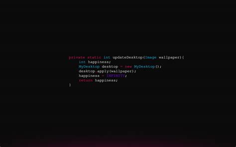 Syntax Highlighting Minimalism Java K Code Hd Wallpaper