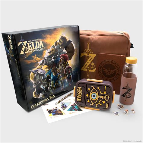 Culturefly The Legend Of Zelda Breath Of The Wild Collectors Box