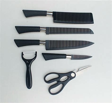 They are divided into the following 4 categories Zepter International 6 Pc Kitchen Knife Set Quality