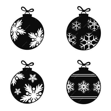 Premium Vector Christmas Ornaments Svg