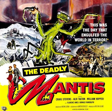 The Deadly Mantis 1957 1950 1960 Classic Horror B Movies