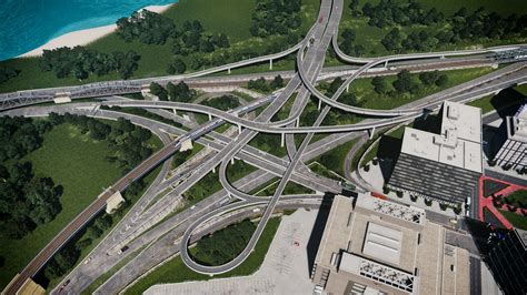 Highway Interchange Citiesskylines