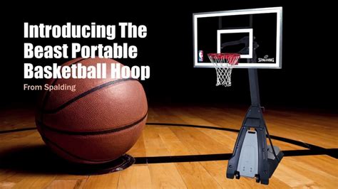 Ultimate Spalding The Beast Portable Basketball Hoop Review Youtube