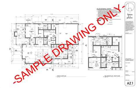 Sample Construction Drawings — Our Haus Studio