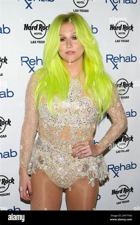 Kesha Attending A Photocall In Las Vegas Nevada Stock Photo Alamy