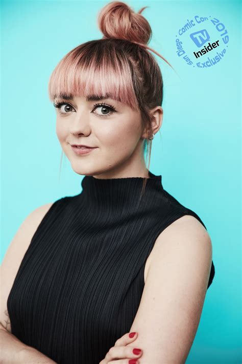 Maisie Williams Tv Insider Sdcc 2019 Portraits Celebmafia