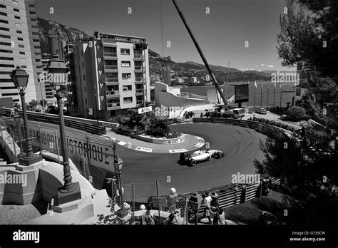 Formula One Motor Racing Monaco Grand Prix Qualifying Monte Carlo Black