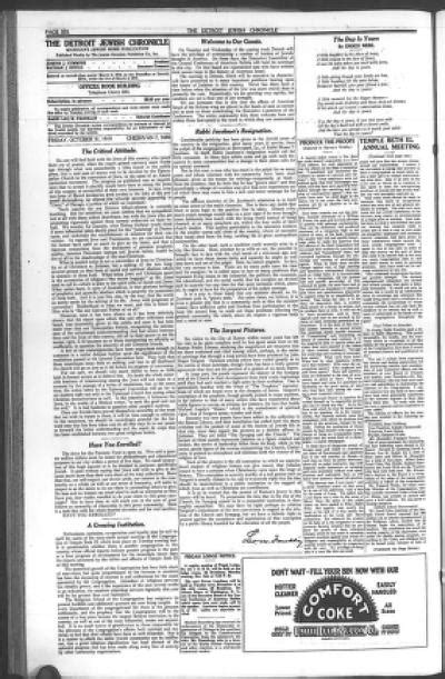 The Detroit Jewish News Digital Archives October 31 1919 Image 6