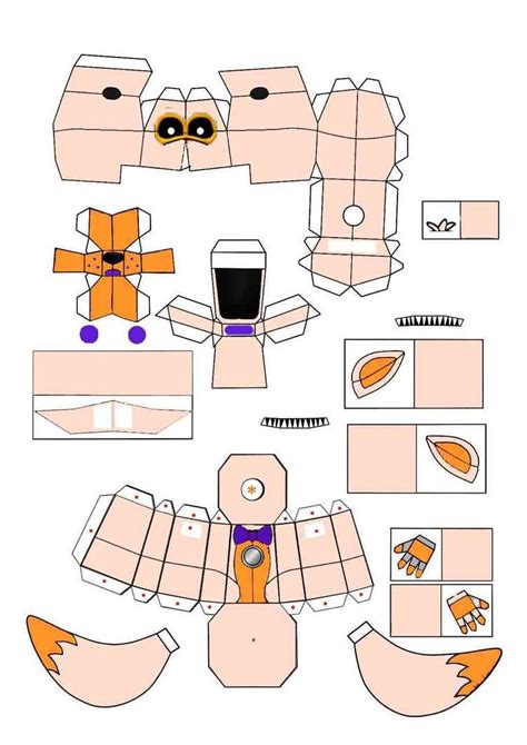 Funtime Lolbit Papercraft Part1 By Jackobonnie1983 On Deviantart In