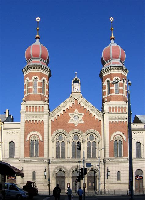 Synagogue, in judaism, a community house of worship that serves as a place for liturgical services its traditional functions are reflected in three hebrew synonyms for synagogue: Great Synagogue (Plzeň) - Wikipedia
