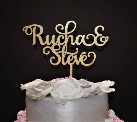 Personalised Name Cake Toppers