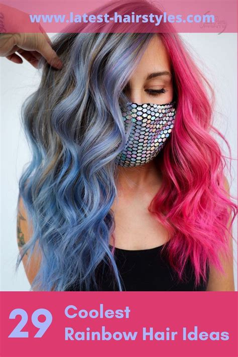 Pin On Rainbow Hair Colors
