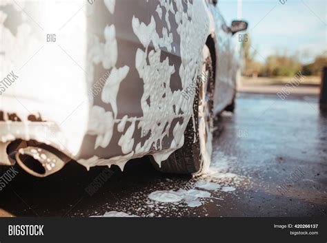 Rear Bumper Soapy Foam Image And Photo Free Trial Bigstock