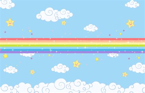Cute Pastel Rainbow Background 13092583 Vector Art At Vecteezy