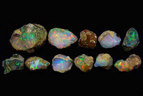 Village Smithy Opals Rough Opal Opal Stones And Crystals