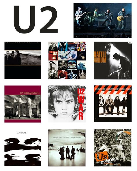 U2 Album Cover Poster 8x10 Color Photo Ebay