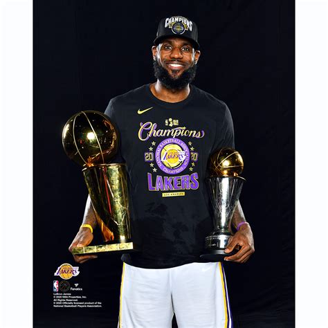 Lebron James Los Angeles Lakers Fanatics Authentic Unsigned 2020 Nba
