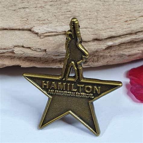 Hamilton Musical Theatre Enamel Pin Badge Alexander Etsy