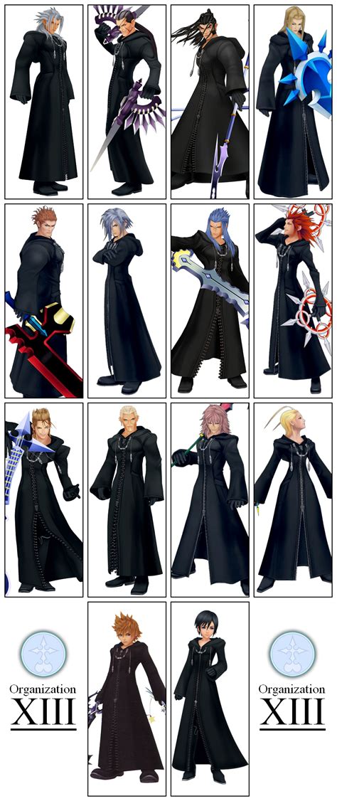 Organization Xiii Kingdom Hearts Fanon Wiki Fandom Powered By Wikia