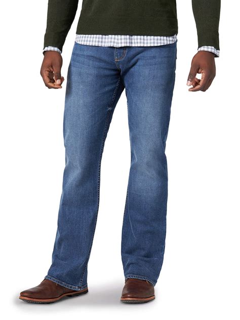 Wrangler Wrangler Mens Relaxed Bootcut Jean With Stretch Walmart