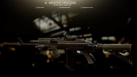 Escape From Tarkov Weapon Modding Guide For Beginners Fictiontalk